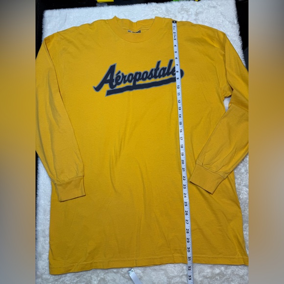 Vintage Aeropostale size large gold long sleeve tee - Picture 6 of 6